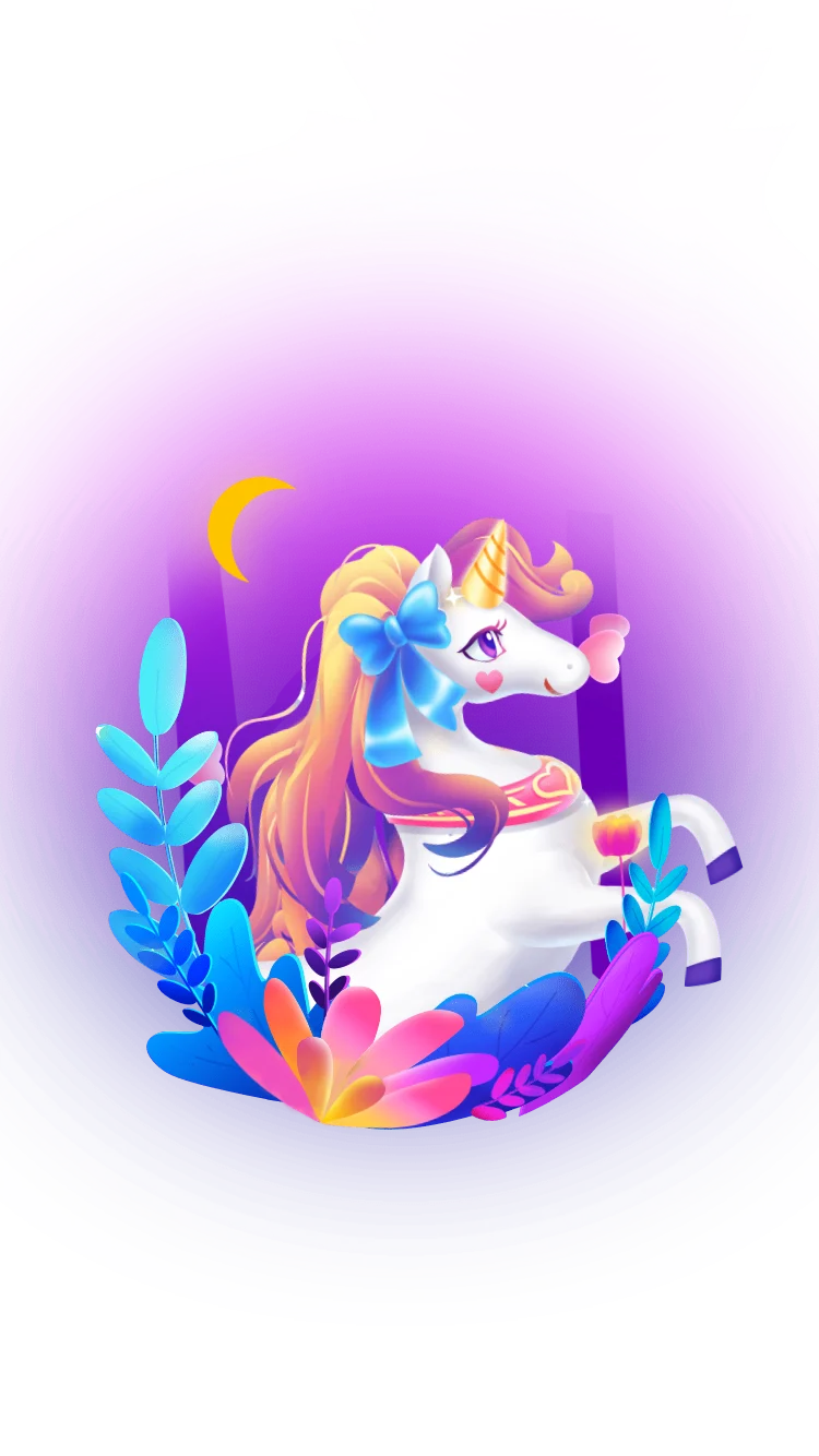 Unicorn Bloom Gift animation preview