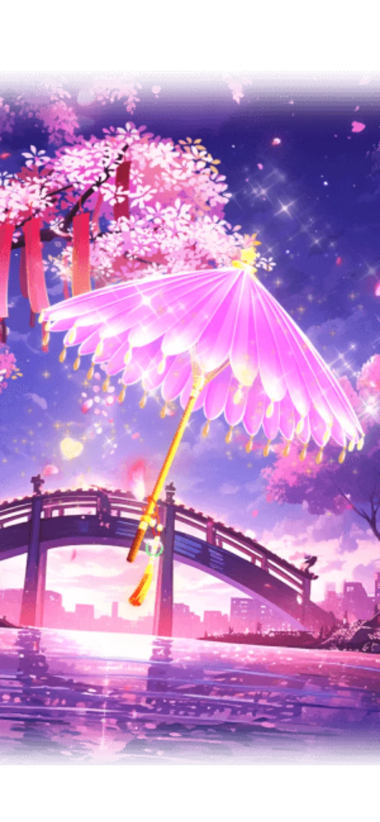 Cherry Blossom Parasol animation preview