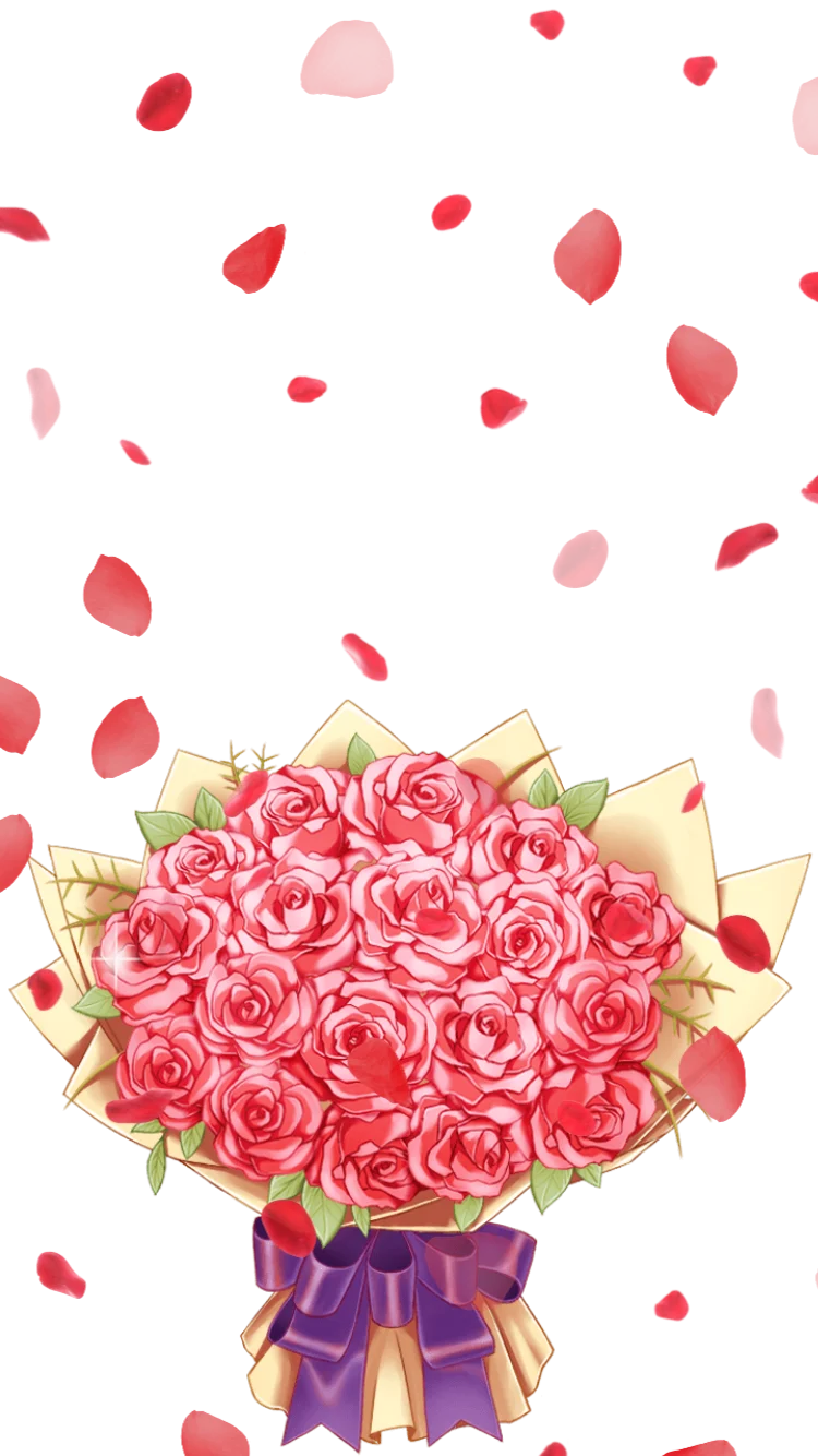 Red Rose Bouquet animation preview