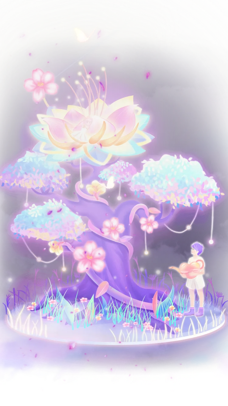 Dream Lotus Tree animation preview