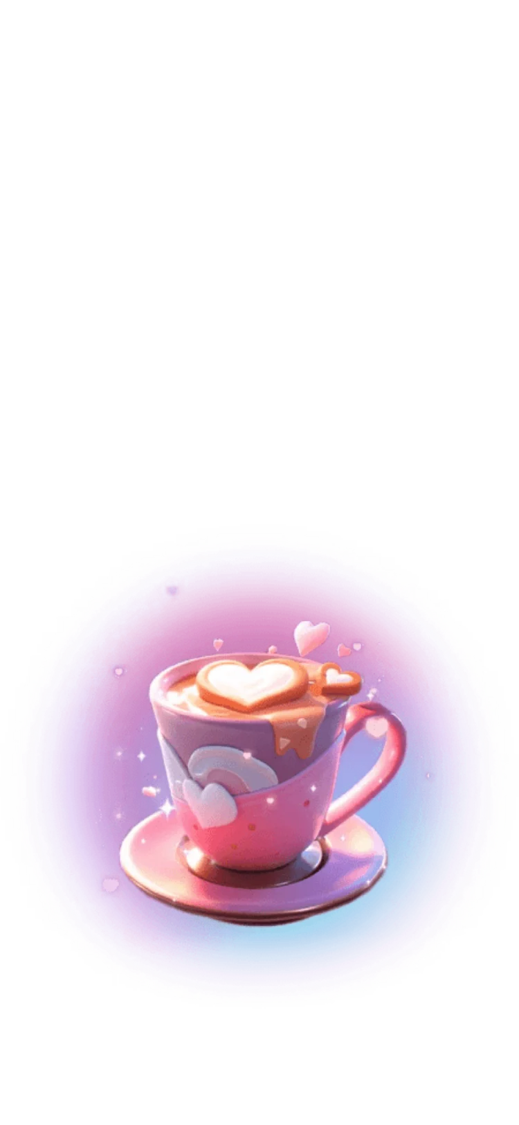 Heart Latte Cup animation